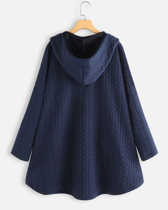 Gesteppte Freizeitjacke für Damen mit Kapuze