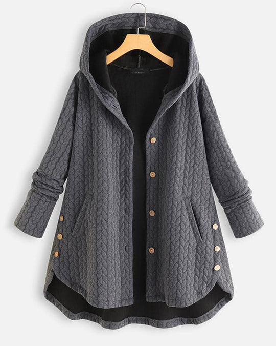 Gesteppte Freizeitjacke für Damen mit Kapuze
