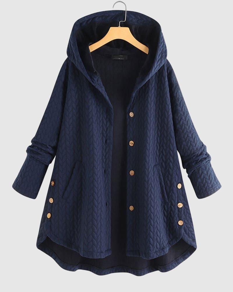 Gesteppte Freizeitjacke für Damen mit Kapuze