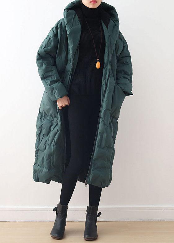 Retro Yellow Down Jacket with Cotton-Blend Outer