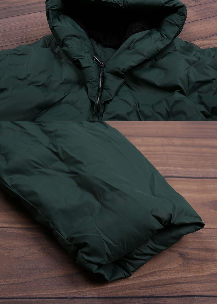 Retro Yellow Down Jacket with Cotton-Blend Outer