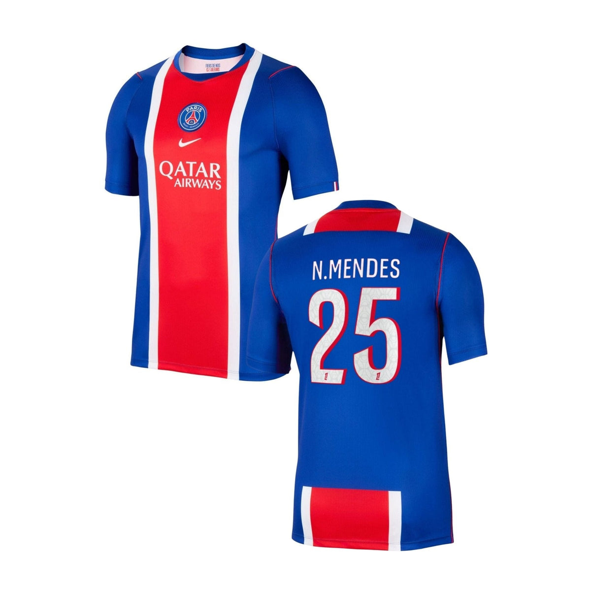 PSG PARIS SAINT-GERMAIN 2026/27 Heimtrikot für Herren – N. MENDES 25