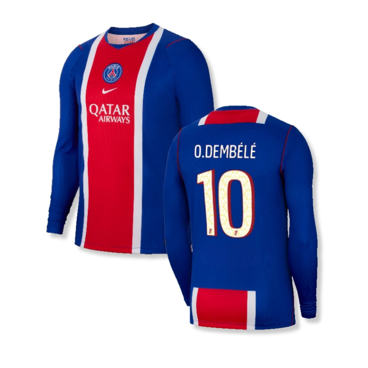 PSG PARIS SAINT-GERMAIN 2026/27 Langarm-Heimtrikot für Herren – O. DEMBÉLÉ 10