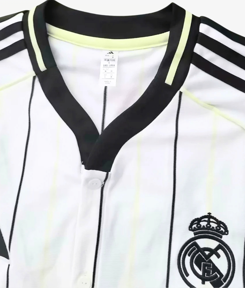 Real Madrid 2025/26 Retro Baseball Jersey