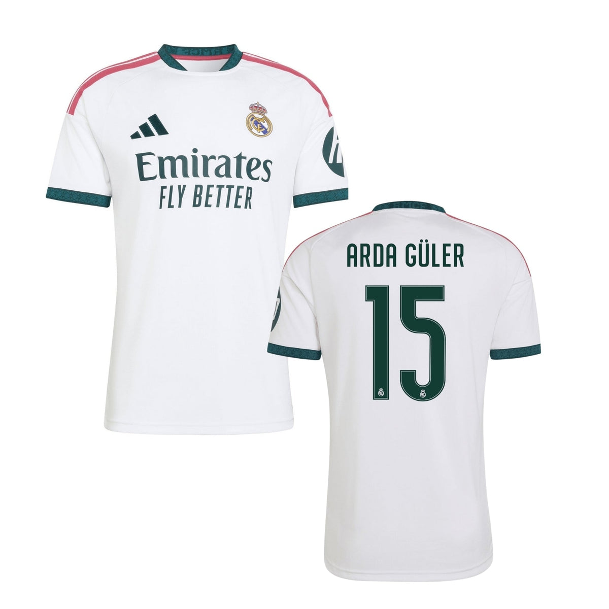 REAL MADRID 2026/27 Herren-Heimtrikot – ARDA GÜLER 15