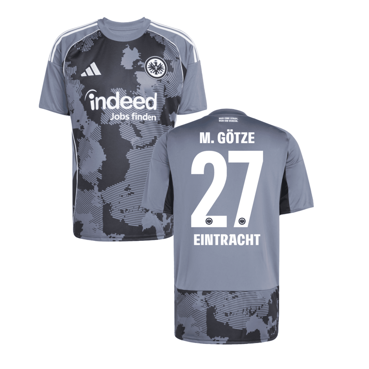 SGE EINTRACHT FRANKFURT 2025/26 drittes Trikot für Kinder – M. GÖTZE 27