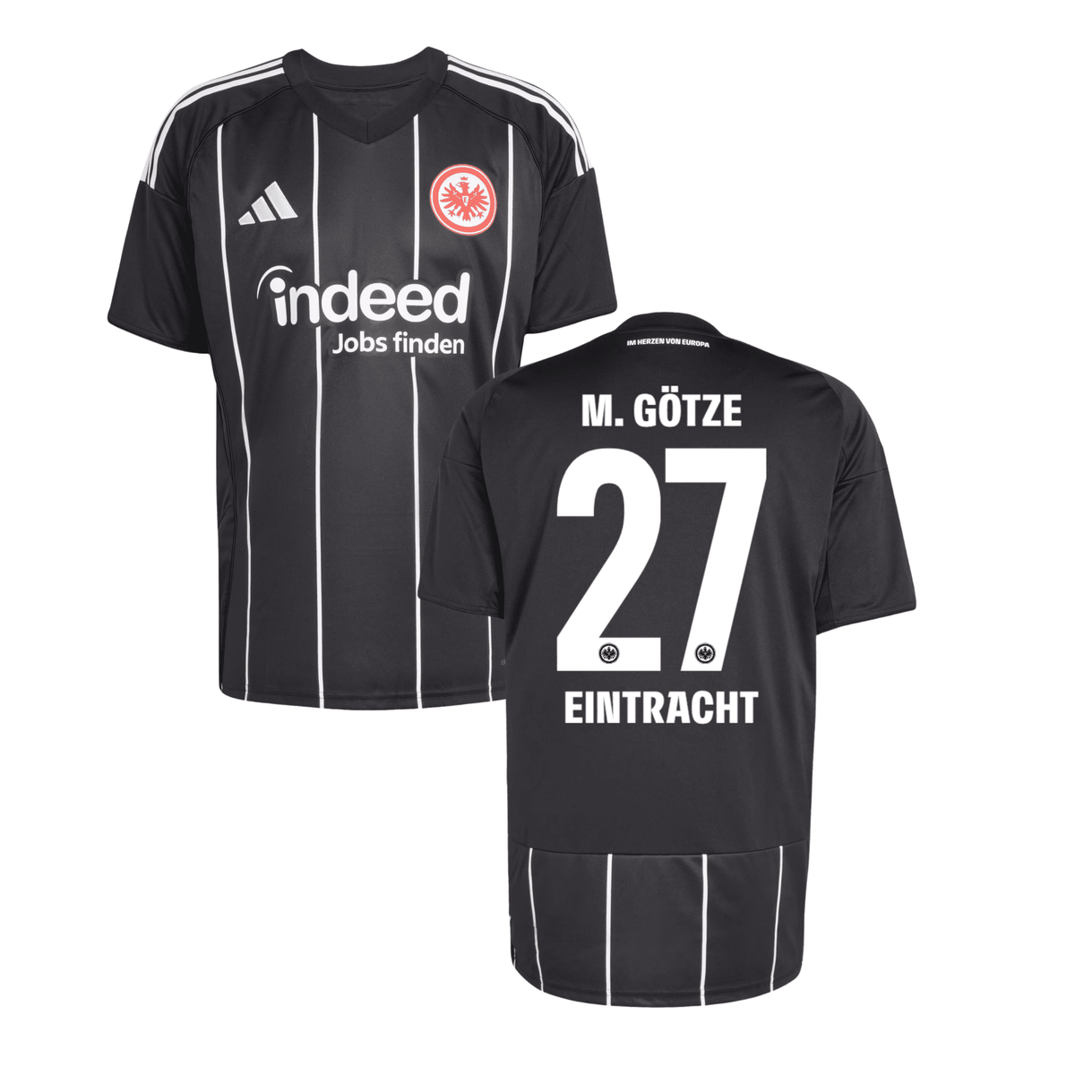 SGE EINTRACHT FRANKFURT 2025/26 Fußballtrikot für Kinder – M. GÖTZE 27