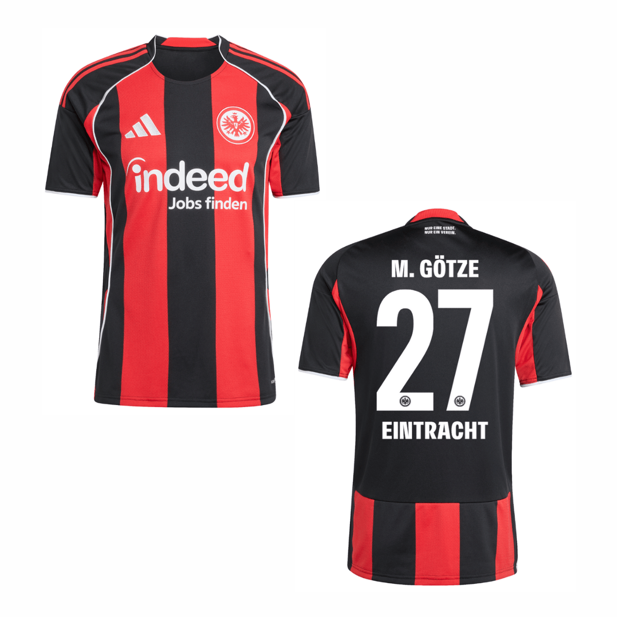 SGE EINTRACHT FRANKFURT 2025/26 Herren-Heimtrikot – M. GÖTZE 27