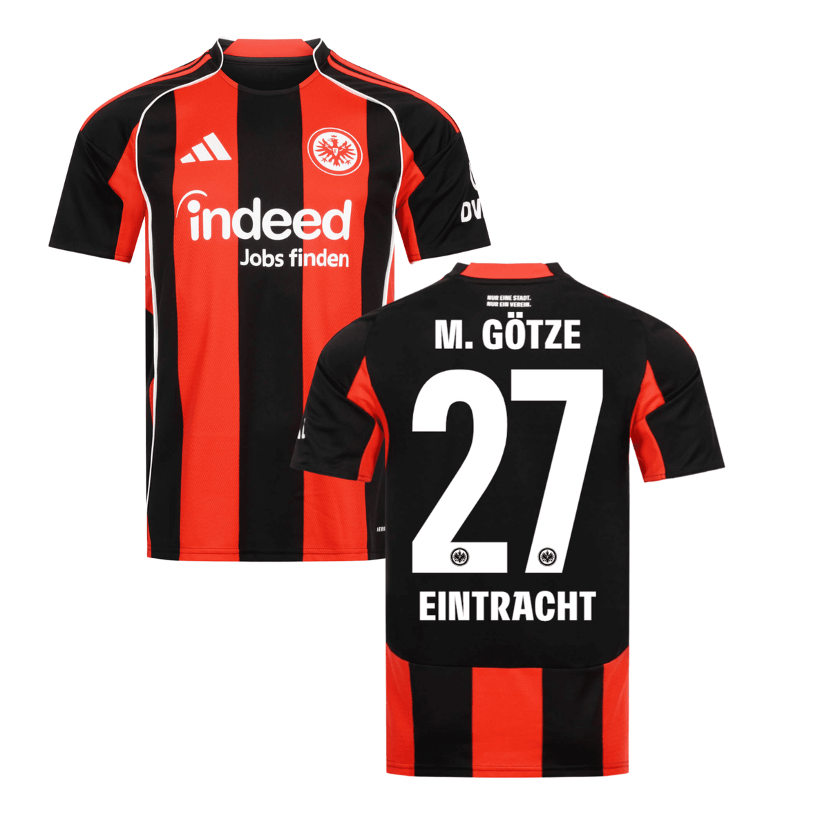 SGE EINTRACHT FRANKFURT 2025/26 Heimtrikot für Kinder – M. GÖTZE 27